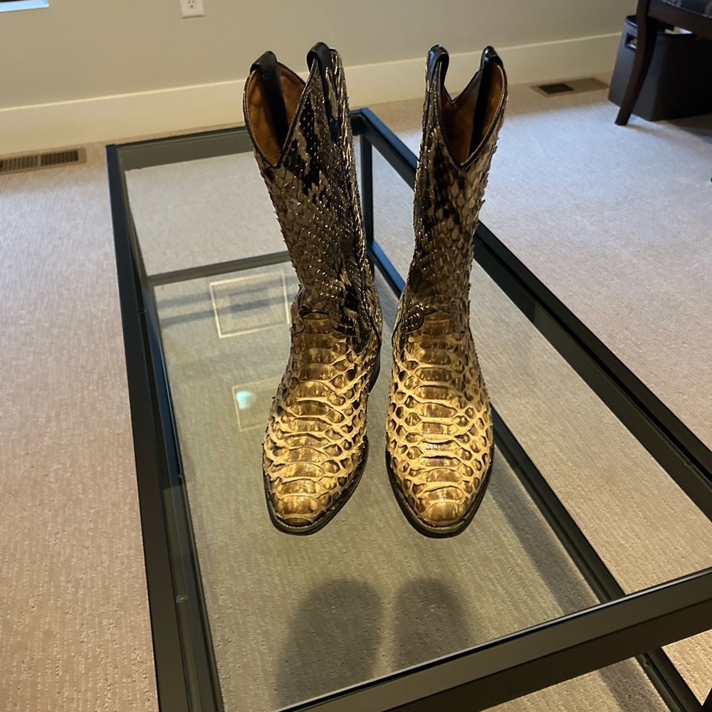 Snakeskin Cowboy Boots